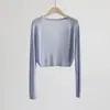 Cárdigan ligero de punto para mujer, nuevo estilo primavera/verano 2026, chal pequeño, perfecto para combinar con un vestido tipo camisola