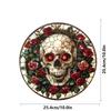 SMJD049-59 adesivos de advertência anticolisão de Halloween de dupla face transfronteiriços, decoração de feriados, adesivos de vidro de janela eletrostáticos