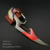 Breakthrough de Área Oscura Cuchillo Plegable Rui Conejo Rodeando Modelo de Arma Plegable Shadow Front Juguete de Aleación Metálica Adornos Sin Cortar