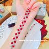 Pulsera del Danubio Azul con Diseño de la Industria Pesada del Libro Rojo Pequeño, Conjunto Howe, Pulsera del Tesoro de Color Azul Real con Rubí del Río Estrella Brillante