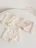 Roupa íntima infantil para meninas, modal Classe A, adequada para crianças maiores, disponível nos estilos boxer e triângulo, projetada para não apertar as nádegas