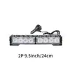 Luz de Barra Intermitente para Coche Transfronteriza 4 LEDs Larga Tira de Luces Señal de Tráfico de Rescate Luz de Advertencia Estroboscópica para Techo de Coche