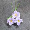 Tulipa simulada de PU sorriso aberto tulipa de brownie flor de tulipa simulada buquê de casamento flores artificiais decoração de tulipa
