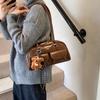 Bolso Sobaco Vintage para Mujer 2024 Nuevo Textura de Alta Gama Bolso Tote de Hombro Nicho Gran Capacidad Bolso de Mano Portátil