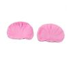 Molde de silicone Flor de papoula Pétala Folhas Dobrar Açúcar Molde Textura Impressão Molde de bolo DIY pastelaria