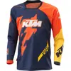 Camiseta de manga larga KTM superventas transfronteriza para descenso camiseta de bicicleta de montaña secado rápido transpirable camiseta de carreras de motocross todoterreno