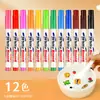 Caneta Flutuante Flutua Quando Exposta à Água, Caneta de Aquarela, Caneta Colorida de Suspensão à Base de Água, Caneta Branca Criativa para DIY Infantil, Pronta para Venda