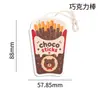 Esponja de algodón de pulpa de madera estilo snack transfronteriza, esponja de limpieza de cocina natural y biodegradable, bloque de esponja comprimido de dibujos animados