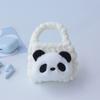 Monedero con colgante de llavero para auriculares panda kt mini almacenamiento colgante de llavero para mochila escolar llavero mujeres