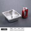 Bacia de Porção em Aço Inoxidável Bacia para Alimentos Carrinho de Jantar Bacia para Fast Food com Tampa Caixa Longa Quadrada Bacia para Alimentos da Cozinha Bacia Marcada Bacia Aquecida