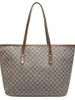 La popular bolsa grande para mujer de este año es la nueva bolsa tote versátil de estilo vintage para el día a día 2026 con un elegante estampado y correa para el hombro