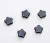 Imán Ferrita Pulido Escombros Forma de Corazón Estrella de Cinco Puntas Triángulo Cubo de Rubik Negro Brillante Forma Asimétrica