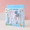 Kit de Pente para Bebê Pente de Lavar Bebê Conjunto de 6 Peças Tesoura de Unha para Crianças Lixa de Unha