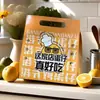 Caja de Empaque de Waffle de Huevo Estilo Nuevo, Popular en Xiaohongshu, Caja Desechable de Waffle de Huevo Explosivo Estilo Hong Kong