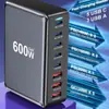 Cargador GaN 600W transfronterizo, adaptador de carga rápida PD 24V5A44W, ventas directas del fabricante GaN, admite personalización