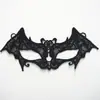 Ventas Directas de Fábrica Máscara de Ojos Sexy de Encaje Negro Reina Tema Fiesta de Baile Máscara Halloween Navidad Maquillaje