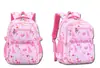 Mochila transfronteriza de Amazon para niñas, juego de tres piezas de mochila escolar para estudiantes de primaria, mochila linda estilo ins