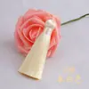 Franja curta e grossa de 5CM Nó Chinês vertical pingente de franja de seda gelada fábrica de artesanato DIY lote direto