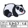 Junle Pegatina de Tela Bordada Parche de Cabeza de Animal de Dibujos Animados Parche Parche Sello de Pecho Accesorios para Ropa Pegatina Decorativa Gato y Perro Borde de Pegar Sello Bordado