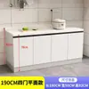 Gabinete de cocina con encimera de pizarra, gabinete doméstico de mármol, gabinete para estufa integrada, gabinete simple y económico para alquiler