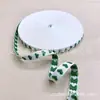 Cinta Jacquard de Corazón de 1.6 cm para Cajas de Regalo Hechas a Mano DIY, Ropa, Accesorios para el Cabello, Embalaje de Zapatos y Sombreros, Decoración de Cajas para Pasteles