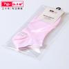 Calcetines de Mujer Verano Finos de Caña Corta Algodón Puro Calcetines Blancos Empaquetados Individualmente Calcetines de Mujer Color Sólido Calcetines Tipo Barco Calcetines de Algodón en Caja