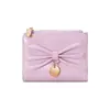 Exquisito Colgante de Lazo~Estilo Coreano Simple Ins Xiaohongshu para Mujer Billetera con 80% de Descuento Portatarjetas de Gran Capacidad Artículo Popular