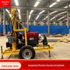 Pequena máquina de perfuração vertical a diesel, sonda de perfuração de exploração geológica geotécnica de solo, máquina de perfuração de furo profundo de olho raso