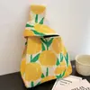 Bolsa Gruesa de Punto, Bolso de Mano de Punto, Bolsa Tote, Bolsa de Regalo, Bolsa Tejida, Bolso Cubo, Bolsa Tote de Punto