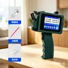 Impresora de Inyección de Tinta Portátil Mini Inteligente Fecha Código QR Alimentos Botella de Plástico Abrebotellas Lata Máquina Codificadora Portátil Universal