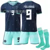 A2627 Alemanha Copa do Mundo Uniforme de Futebol Casa Não. 13 Muller Não. 8 Kroos No. 7 Camisa do Havertz
