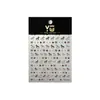 Yitu Ant Art Pegatinas para Uñas Pegatinas de Caballo de Troya de Dibujos Animados Fábrica de Origen de Arte para Uñas Pegatinas Edición de Año Nuevo Decoraciones Yt7759