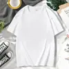 Camiseta de manga curta para o verão para homens, cor sólida, corte solto, versátil, gola redonda, camiseta casual simples masculina