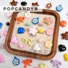 Lazo de Acrílico, Corazón, Estrella, Flor, Cuentas Sueltas Hechas a Mano para DIY, Materiales Hechos a Mano, Accesorios, Accesorios Versátiles para Joyería