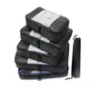 Juego de Seis Piezas de Bolsas de Almacenamiento de Gran Capacidad para el Hogar y el Dormitorio, Juego de Bolsas de Almacenamiento para Ropa, Bolsa de Viaje Portátil Multifuncional Transpirable