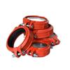 Accesorios de materiales de ingeniería para protección contra incendios 114 sujeción rígida 165 junta rígida de gran diámetro tipo ranura conector de abrazadera