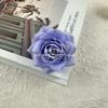 Arreglo de rosas de diamante simulado para boda, pinza para el cabello con forma de rosa de esquina, regalo de acompañamiento, material floral de fondo DIY
