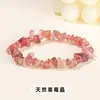 Pulsera de Cristal de Ágata de Piedra Triturada Natural, Pulsera Retro Personalizada para Hombres y Mujeres, Pulsera de Cinco Flores, Joyería de Mano, Pulsera para Niñas