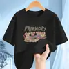 2544 # Camiseta Feminina Manga Curta Roupas de Verão 2025 Nova Média e Grande Roupas de Verão Camiseta Solta de Manga Meia-Manga Tops Estilo Ocidental