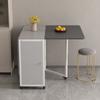 Combinação de Mesa de Jantar Dobrável Moderna Simples Mesa de Jantar para Apartamento Pequeno Removível Mesa de Jantar Mesa Retangular para Casa