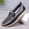 Zapatos para Hombre de Talla Grande, Moda Transfronteriza, Zapatos Casuales Transpirables, Zapatos Deportivos Ligeros de Suela Suave para Exteriores, Slip-On, Venta al por Mayor