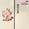Imán Giratorio Magnético para Refrigerador de Zootopia, Mismo Estilo que en Xiaohongshu, Decoración Acrílica para Refrigerador, un Regalo Divertido para Amigos