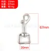 Artículos en stock Anillo D de metal Anillo semicircular Hebilla de herradura en forma de D Conector para correa de mascota Hebilla de cincha Accesorios de herrajes para equipaje