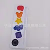 Pintura de acuarela en bloque 6 colores semi-seca sólida gouache herramientas de pintura para niños suministros de arte pintura de acuarela graffiti