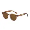 Lindas Gafas de Sol Redondas de Uña de Arroz Retro Nuevas Estilo Ins Gafas Literarias Anti-Luz Azul Se Pueden Combinar con Gafas de Sol de Moda para Miopía
