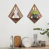 Artesanías de Madera Estante Flotante de Pared Estante de Almacenamiento Estilo Decorativo Estante de Pared Hogar Artesanías de Madera Creativas