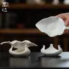 Colador de Té de Hoja Retro Moke para el Hogar, Filtro de Té Ultrafino, Separador de Té, Accesorios de Malla de Filtro Cerámica