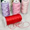 Hilo de 15 Hilos de 0.7 mm Estilo Chino Borla Morandi Trenzado a Mano Cuerda de Mano Collar Cordón DIY