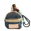 Porta-moedas de Marca da Moda com Cor Contrastante Pingente de Chaveiro Mini Personalizado Pingente de Bolsa Cabeça de Pingente de Bolsa Bolsa de Fone de Ouvido Bolsa de Armazenamento Macaron