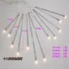 10 Focos Dorados de Bola de Dragón para Pasillo de Boda, Accesorios de Decoración de Boda, Focos de Caña, Marcadores de Pasillo, Marcadores de Pasillo para Escenario T